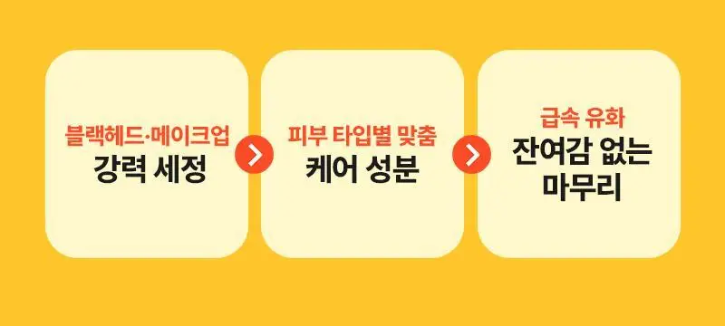 [NEW/단독기획] 한스킨 클렌징오일&블랙헤드 피부타입 3종 150ml 기획 (+30ml 증정) 상세페이지 13
